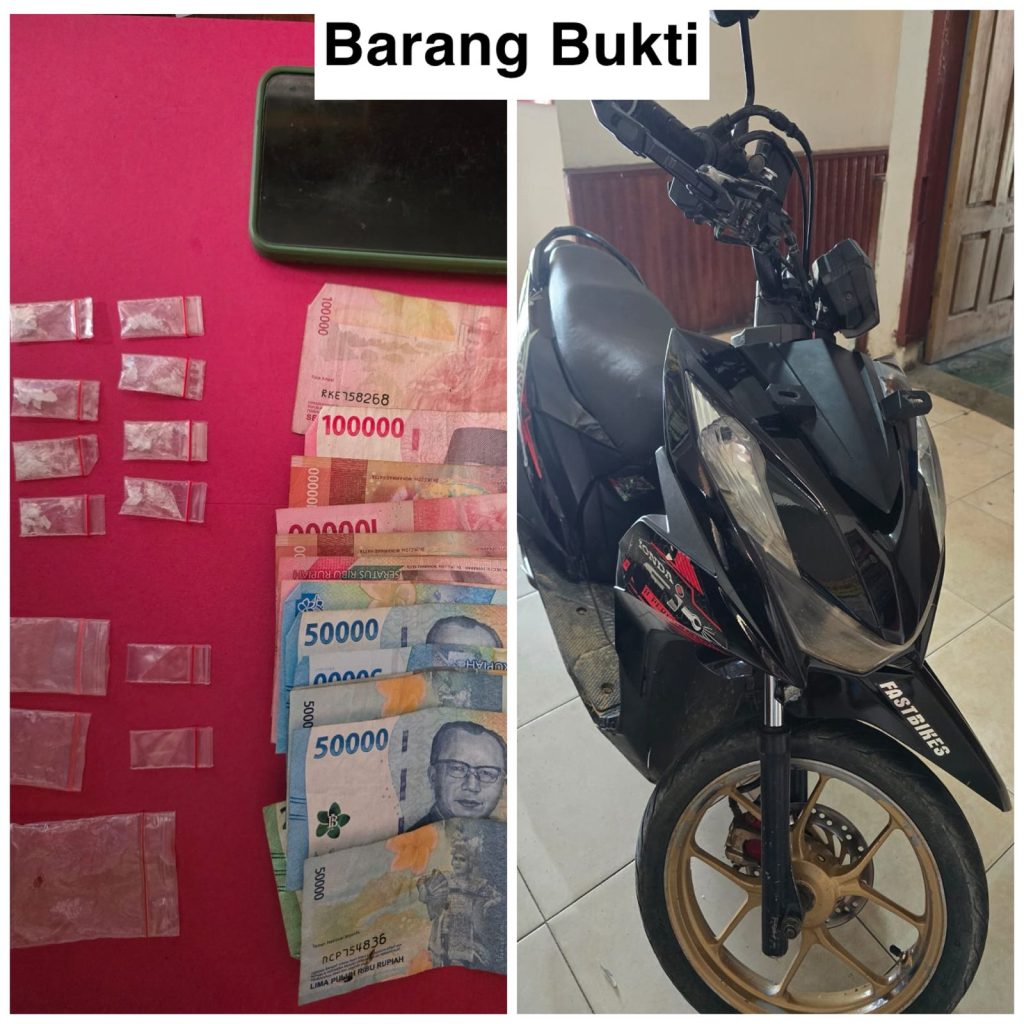 Polsek Rokan IV Koto Ungkap Kasus Narkotika Jenis Sabu, Satu Tersangka Diamankan
