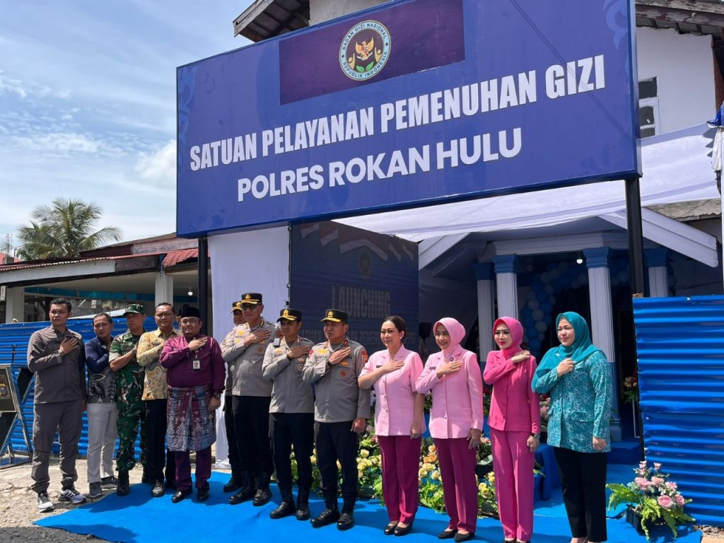 Kalapas Pasir Pangarayan Hadiri Peresmian Satuan Pelayanan Pemenuhan Gizi (SPPG) Polres Rokan Hulu
