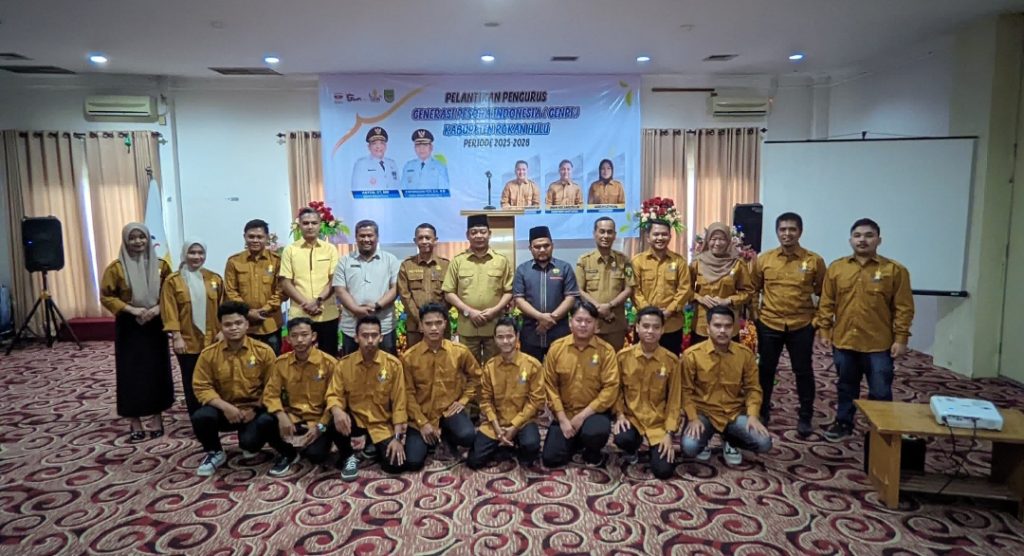Wabub Rohul Kukuhkan Pengurus GENPI Masa Bhakti 2025–2029